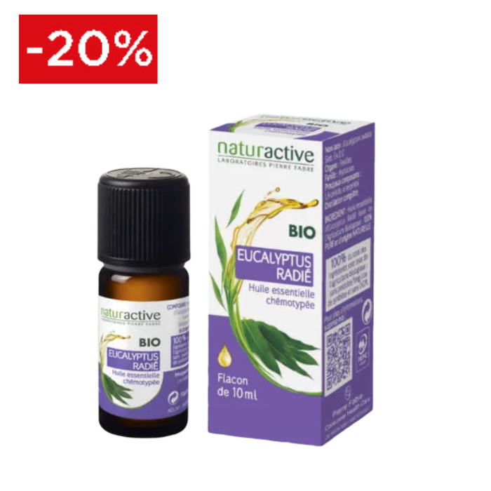  Naturactive Huile Essentielle Eucalyptus Radié Bio, 10ml