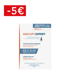  Ducray ANACAPS EXPERT - Chute de Cheveux Chronique, 90 gélules