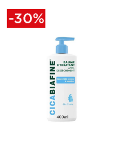  Biafine CICABIAFINE - Baume Hydratant Anti-Dessèchement - Corps - Peaux Très Sèches, 400ml