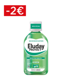  Eluday PROTECT - Bain de Bouche Quotidien, 500ml