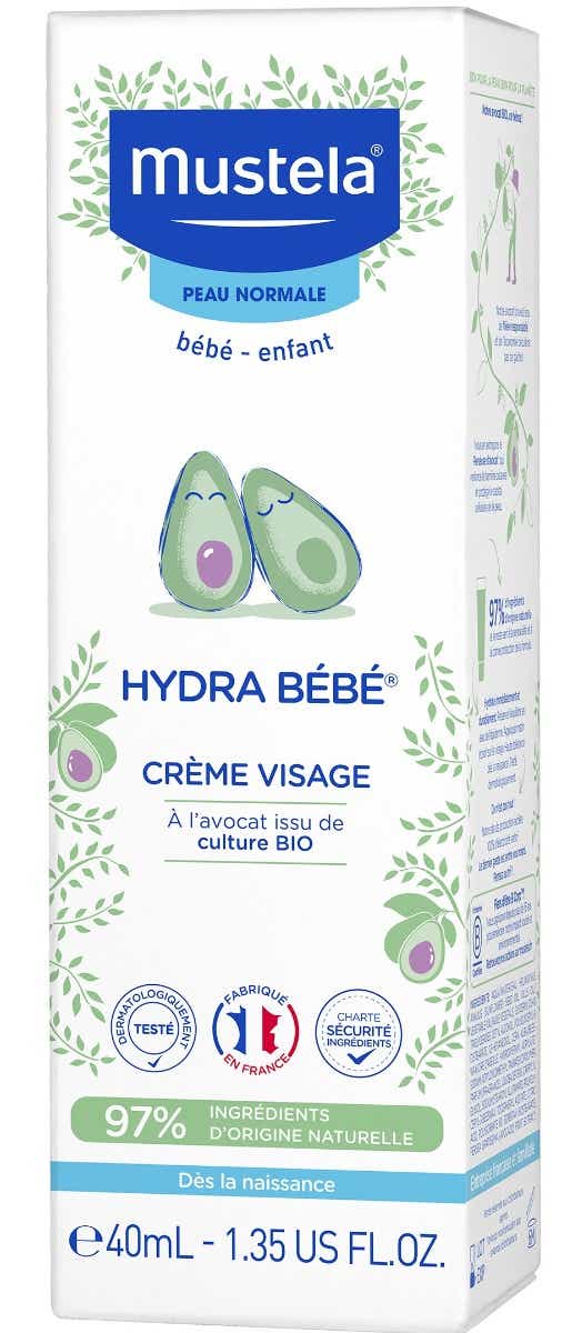 HYDRA BÉBÉ - Crème Visage à l'avocat - Peau Normale, 40ml