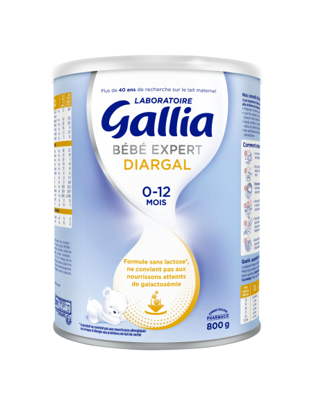 GALLIA Bébé Expert AR 1-800g : : Epicerie