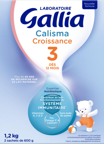 CALISMA - Lait de Croissance 3ème Âge - Dès 12 mois - Pharmacie du RER la  défense
