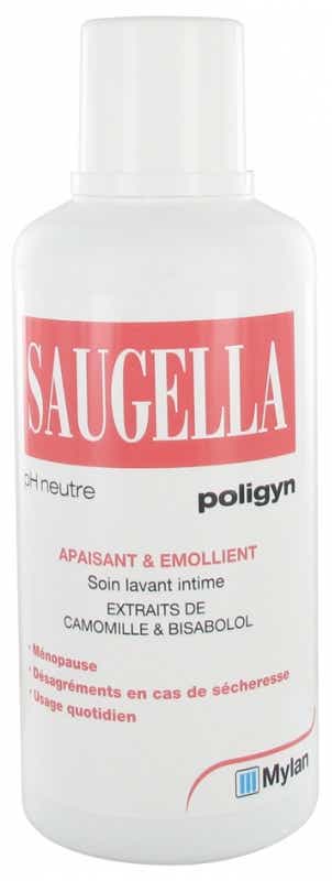 Saugella Poligyn Soin Lavant intime - 2x500 ml - Pharmacie en