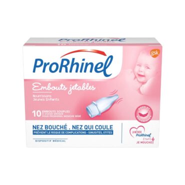 Prorhinel 10 Embouts Jetables (3401020346296) - Pharmacie de la Thure