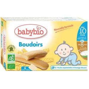 BIO Biscuits bébé 120 g dès 8 mois (BOUDOIRS) BABYBIO : Comparateur, Avis,  Prix
